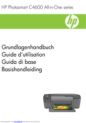 HP Photosmart C4600 series Grundhandbuch