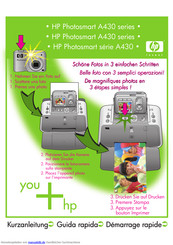 HP Photosmart A430 series Kurzanleitung