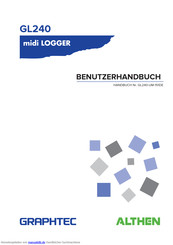 Graphtec GL240 Benutzerhandbuch