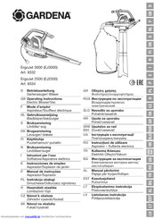 Gardena ErgoJet 2500 Betriebsanleitung