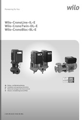 Wilo CronoTwin-DL-E Betriebsanleitung