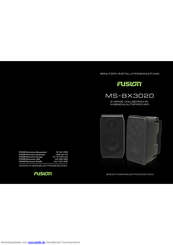 Fusion MS-BX3020 Benutzerhandbuch