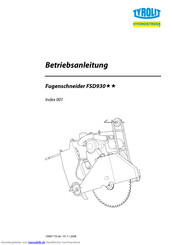 TYROLIT Hydrostress FSD930 Betriebsanleitung