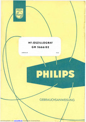 Philips GM 5666/02 Gebrauchsanweisung