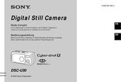 Sony DSC-U30 Bedienungsanleitung