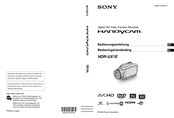 Sony HDR-UX1E Bedienungsanleitung