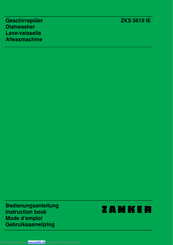 Zanker ZKS 5619 IE Bedienungsanleitung