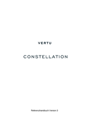 Vertu Constellation RM-681V Bedienungsanleitung