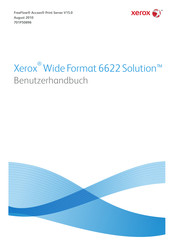 Xerox Wide Format 6622 Solution Benutzerhandbuch
