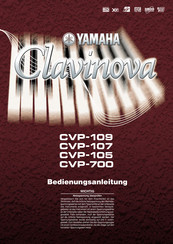 Yamaha CVP-107 Bedienungsanleitung