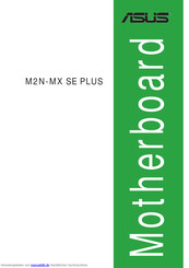 Asus M2N-MX SE PLUS Handbuch
