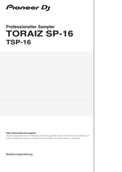 PIONEER DJ Toraiz SP-16 Bedienungsanleitung