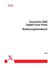 Xerox DocuColor 5252 Bedienungsanleitung
