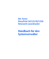 Xerox DocuPrint N2125b Handbuch