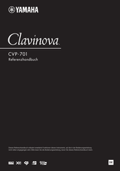 Yamaha Clavinova CVP-701 Referenzhandbuch