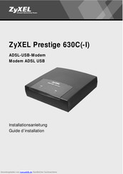 Zyxel Prestige 630C(-I) Installationsanleitung