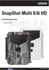Dorr SnapShot Multi 8.0i HD Bedienungsanleitung