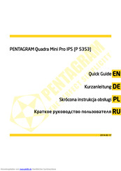 Pentagram Quadra Mini Pro IPS Kurzanleitung