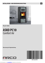 ARCO ASKO PC10 Bedienungsanleitung