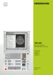 HEIDENHAIN TNC 640 Benutzerhandbuch