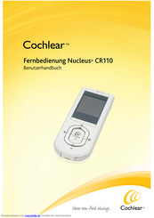 Cochlear Nucleus CR110 Benutzerhandbuch