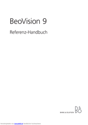 Bang & Olufsen BeoVision 9 Handbuch