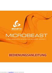 Beastx microbeast Bedienungsanleitung