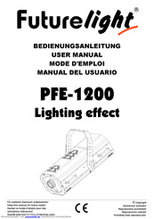 Futurelight PFE-1200 Bedienungsanleitung