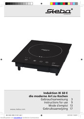 Steba IK 60 E Gebrauchsanweisung