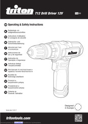 Triton T12 12V Gebrauchsanweisung