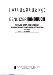 Furuno VR-3000 Benutzerhandbuch