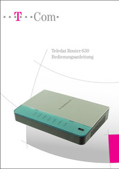 Telecom Teledat Router 630 Bedienungsanleitung