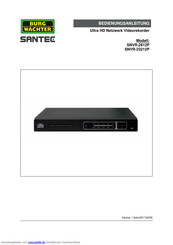 Santec SNVR-2812P Bedienungsanleitung