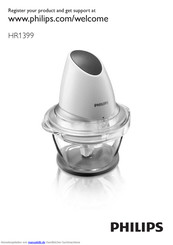 Philips HR1399 Bedienungsanleitung