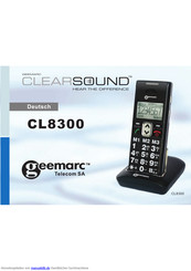 Geemarc CL8300 Benutzerhandbuch