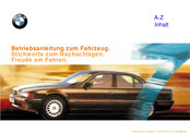 BMW 735iL Betriebsanleitung