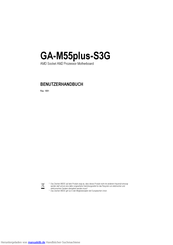Gigabyte GA-M55plus-S3G Benutzerhandbuch