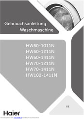 Haier HW70-1411N Gebrauchsanleitung