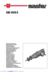 wurth SBS 850-E Bedienungsanleitung