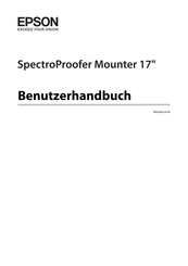 Epson SpectroProofer Mounter 17 Benutzerhandbuch