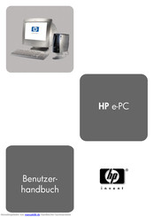 HP e-pc Benutzerhandbuch