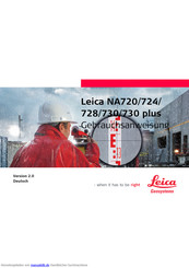 Leica NA730 Gebrauchsanweisung