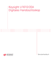 Keysight Technologies KeysightU1610/20A Benutzerhandbuch