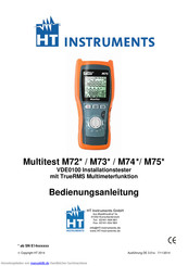 HT M75serie Bedienungsanleitung