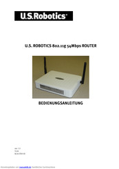 U.S.Robotics 802.11g 54Mbps Bedienungsanleitung