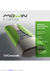 Comunello Mowin R-control Bedienungsanleitung