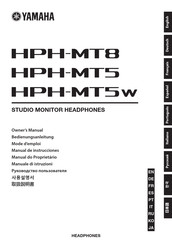 Yamaha HPH-MT5 Bedienungsanleitung
