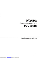 Yamaha TC-72O Bedienungsanleitung
