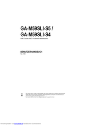 Gigabyte GA-M59SLI-S5 Benutzerhandbuch