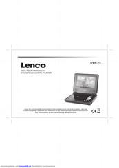 LENCO DVP-75 Benutzerhandbuch